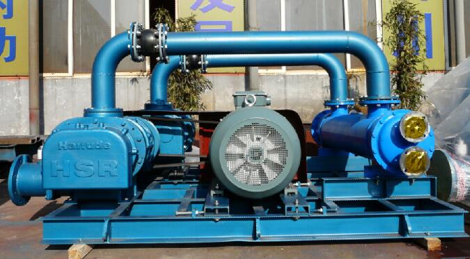 THSR two-stage series three-leaf Roots blower